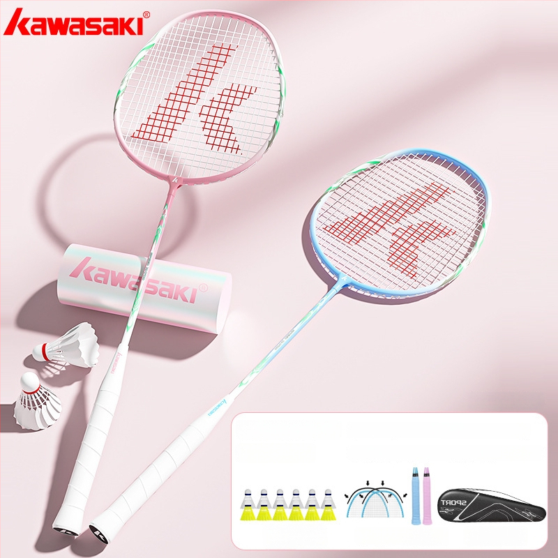 Ρακέτα Μπάντμιντον Kawasaki X700 — Πλαίσιο από κράμα σιδήρου, Νήμα από ίνες, Βάρος 95–100 g, Λαβή G3
