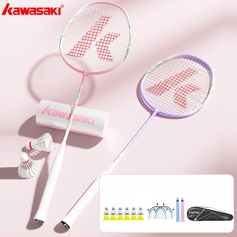 Ρακέτα Μπάντμιντον Kawasaki X700 — Πλαίσιο από κράμα σιδήρου, Νήμα από ίνες, Βάρος 95–100 g, Λαβή G3