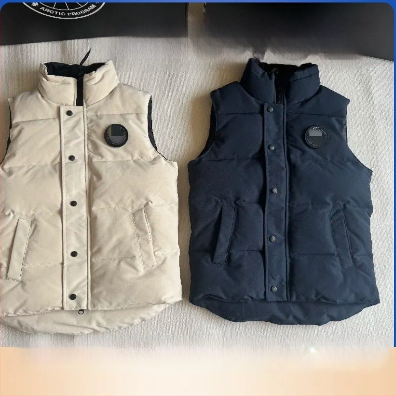 Unisex γιλέκο με πούπουλο (down), με σταθερή γιακά, αδιάβροχο, εξωτερικό νάιλον, επένδυση modal
