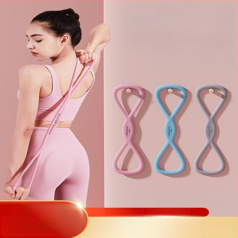 Σιλικονούχος εκτατήρας θώρακα με υψηλή ελαστικότητα, πολυλειτουργικός για προπονήσεις ώμων και πλάτης