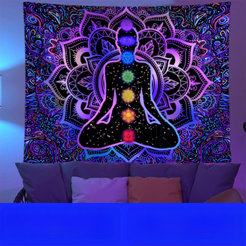 Ταπετσαρία από 100% πολυεστέρα, σκανδιναβικό στυλ, ψηφιακή θερμική μεταφορά, ορθογώνιο σχήμα, κωδικός προϊόντος Gb [fluorescence]