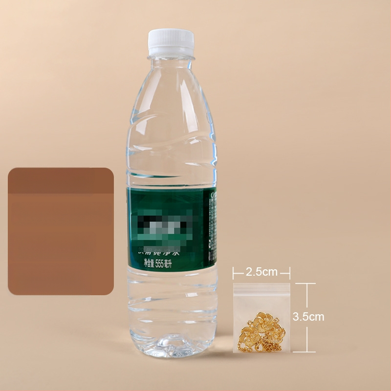 ZIP σακούλα για κοσμήματα από PE, μήκος σφράγισης 0,5 cm, μάρκα Hesheng, σακούλα αποθήκευσης κοσμημάτων