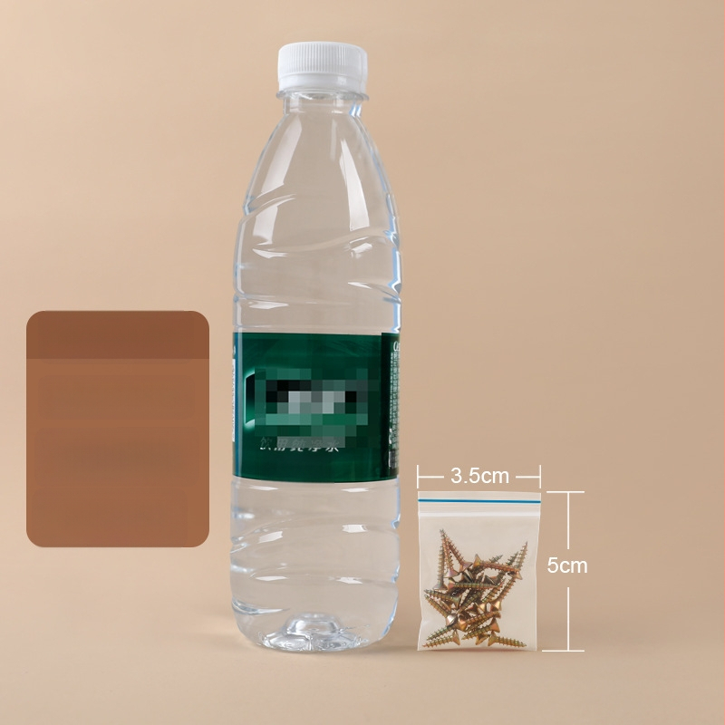 ZIP σακούλα για κοσμήματα από PE, μήκος σφράγισης 0,5 cm, μάρκα Hesheng, σακούλα αποθήκευσης κοσμημάτων