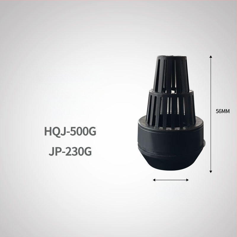 Akvarisztikai merülőszivattyú vízbevezetőfedéllel, beömlőcső csatlakozók, virágtartó kosár védőfedél, univerzális három az egyben kialakítás