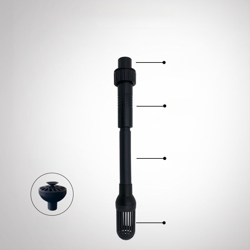 Akvarisztikai merülőszivattyú vízbevezetőfedéllel, beömlőcső csatlakozók, virágtartó kosár védőfedél, univerzális három az egyben kialakítás