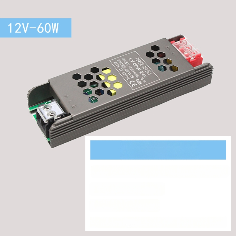 LED импулсно захранване с постоянен волтаж, вход 220 V AC, изход 12–24 V DC, до 16.6 A, 400 W, защита: претоварване, късо съединение, прекомерно напрежение, прегряване, прекомерен ток