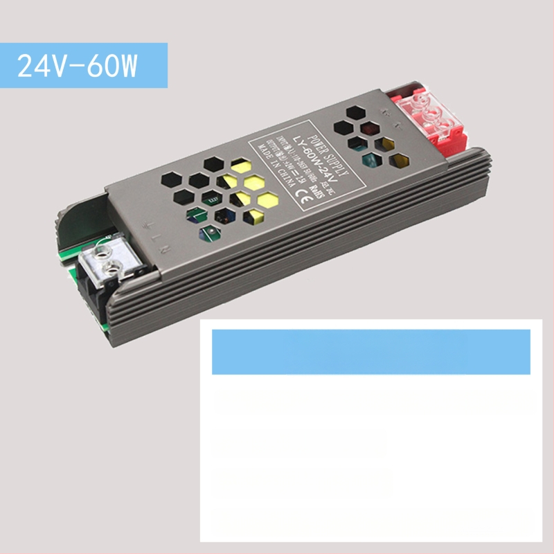 LED импулсно захранване с постоянен волтаж, вход 220 V AC, изход 12–24 V DC, до 16.6 A, 400 W, защита: претоварване, късо съединение, прекомерно напрежение, прегряване, прекомерен ток