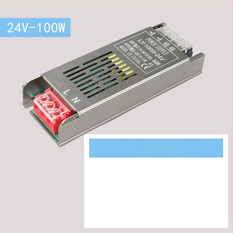 LED импулсно захранване с постоянен волтаж, вход 220 V AC, изход 12–24 V DC, до 16.6 A, 400 W, защита: претоварване, късо съединение, прекомерно напрежение, прегряване, прекомерен ток