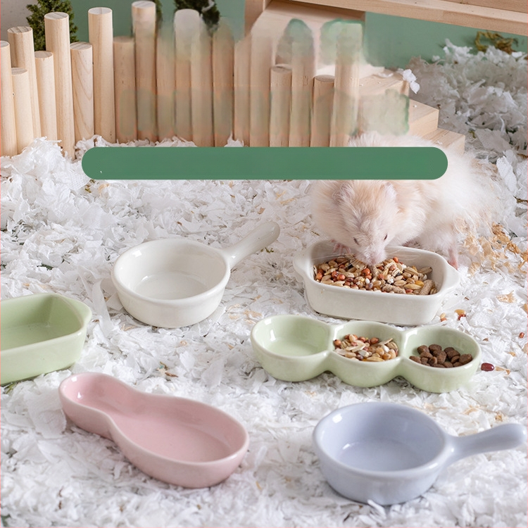 Castron ceramic pentru hamsteri, porțelan, brand Shuo ni, origine Chaozhou, Guangdong, cod Ph20250629