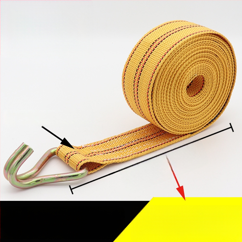 Szállítási rögzítő szalag horgos feszítőmechanizmussal teherautókhoz és konténerekhez