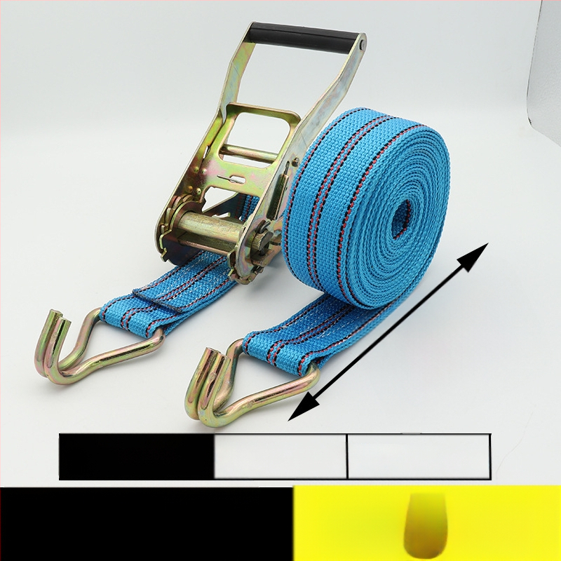 Szállítási rögzítő szalag horgos feszítőmechanizmussal teherautókhoz és konténerekhez