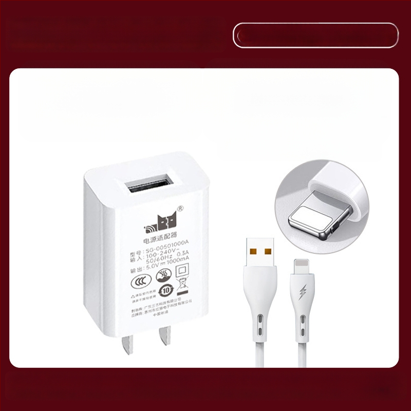 5V1A Κεφαλή Φορτιστή – Γενικός Φορτιστής με βύσμα για Bluetooth Ακουστικά, Κάμερα Επιτήρησης, Στυλό Ανάγνωσης, Smartwatch (Έξοδος 5W, QC 4.0)