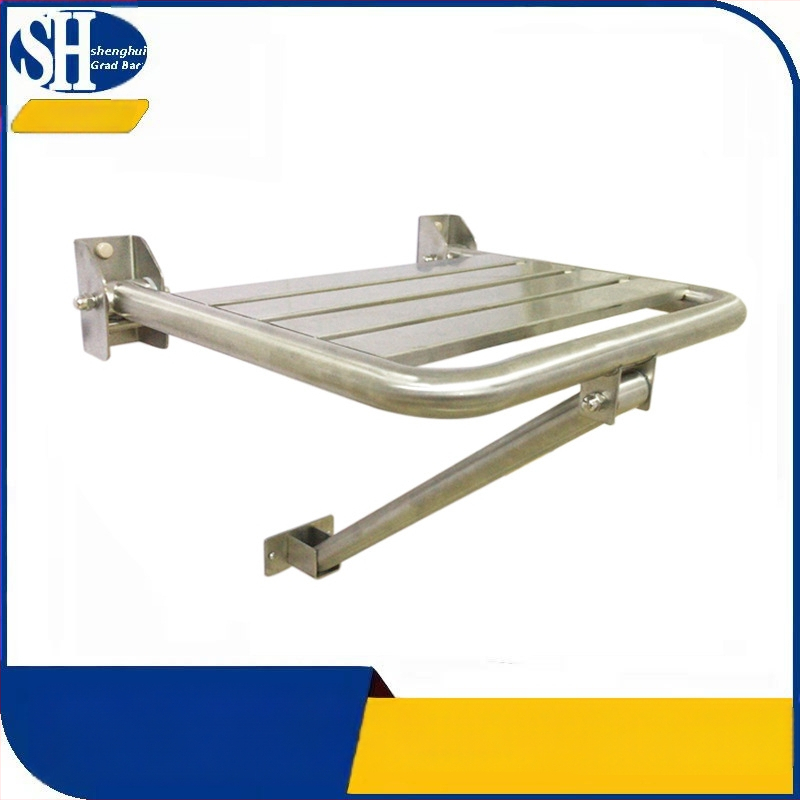 Καρέκλα μπάνιου από ανοξείδωτο χάλυβα 304 για ηλικιωμένους – αντιολισθητική, χωρίς εμπόδια καρέκλα ντους, μοντέρνος μινιμαλιστικός σχεδιασμός