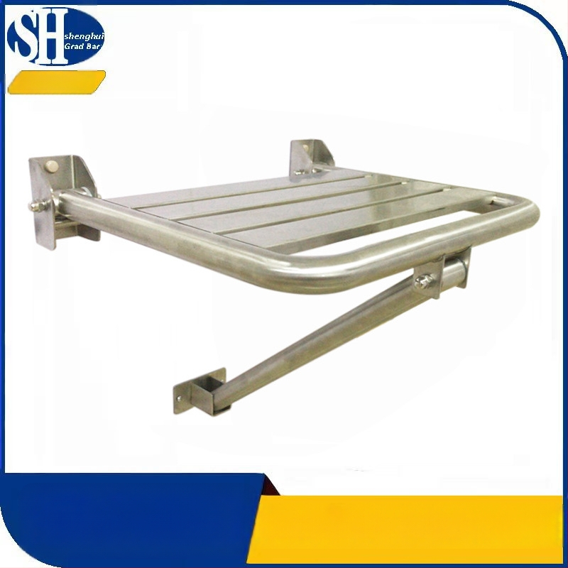 Καρέκλα μπάνιου από ανοξείδωτο χάλυβα 304 για ηλικιωμένους – αντιολισθητική, χωρίς εμπόδια καρέκλα ντους, μοντέρνος μινιμαλιστικός σχεδιασμός