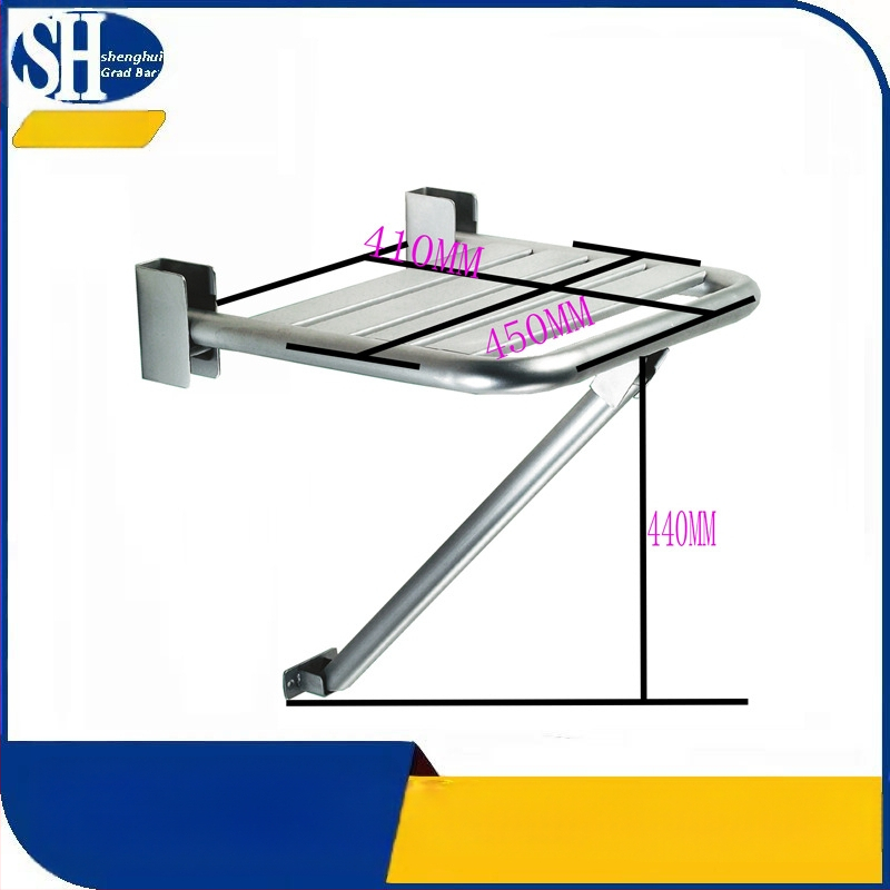 Καρέκλα μπάνιου από ανοξείδωτο χάλυβα 304 για ηλικιωμένους – αντιολισθητική, χωρίς εμπόδια καρέκλα ντους, μοντέρνος μινιμαλιστικός σχεδιασμός