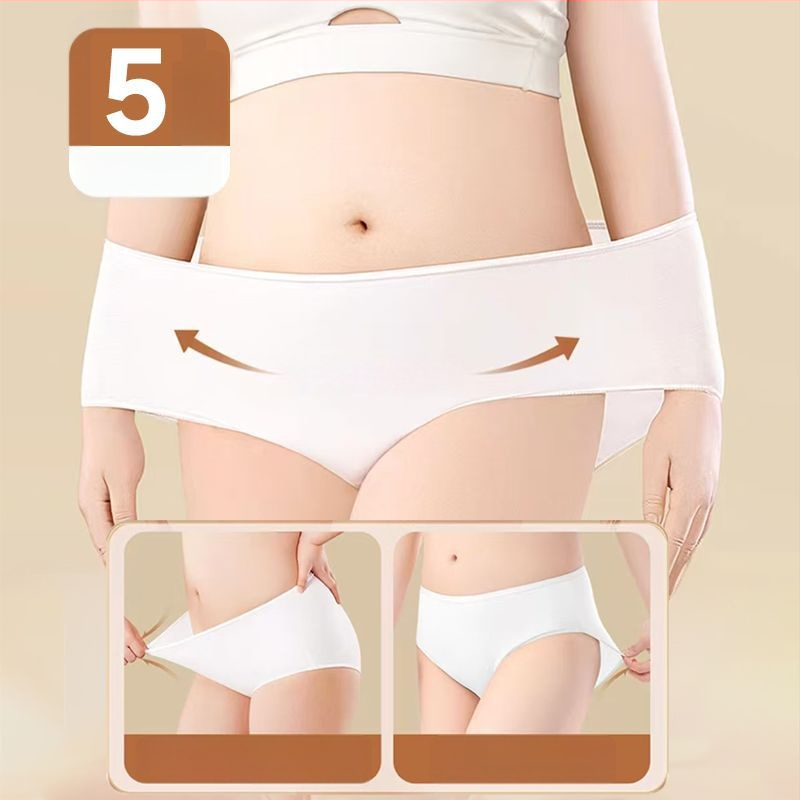 Γυναικείο εσώρουχο μίας χρήσης για μητέρες, υψηλή μέση, μετά τον τοκετό, 90-95% βαμβάκι, επένδυση από βαμβάκι