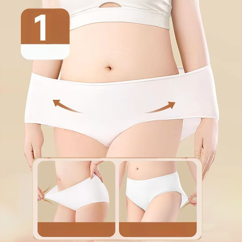 Γυναικείο εσώρουχο μίας χρήσης για μητέρες, υψηλή μέση, μετά τον τοκετό, 90-95% βαμβάκι, επένδυση από βαμβάκι