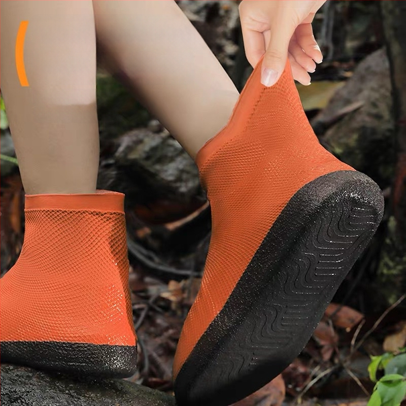 Rainyisi Κάλυμματα Παπουτσιών — Αδιάβροχα, Αντιολισθητικά, Ενισχυμένα και Ανθεκτικά στη Φθορά, Μινιμαλιστικό Στυλ, Φυσικός Καουτσούκ