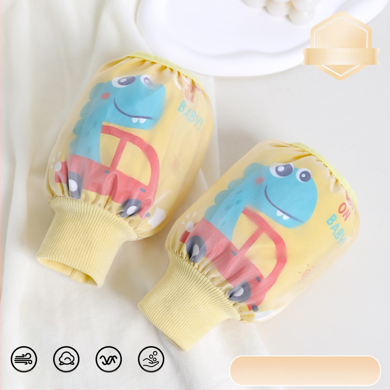 Παιδικό μανίκι γραφής, unisex, με σχέδιο καρτούν, διπλό υδρο-αδιάβροχο και κατά των λεκέδων, Ruiya επίχρισμα, Φθινόπωρο 2025