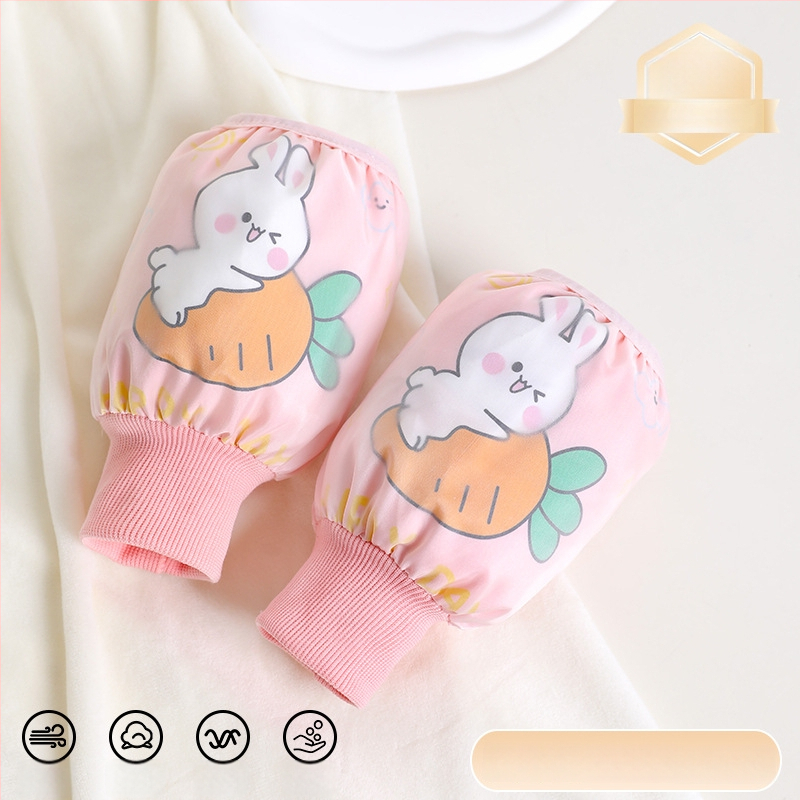 Παιδικό μανίκι γραφής, unisex, με σχέδιο καρτούν, διπλό υδρο-αδιάβροχο και κατά των λεκέδων, Ruiya επίχρισμα, Φθινόπωρο 2025