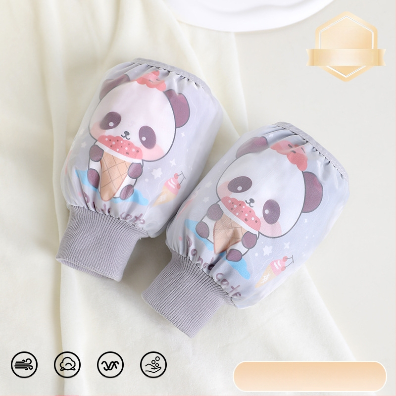 Παιδικό μανίκι γραφής, unisex, με σχέδιο καρτούν, διπλό υδρο-αδιάβροχο και κατά των λεκέδων, Ruiya επίχρισμα, Φθινόπωρο 2025