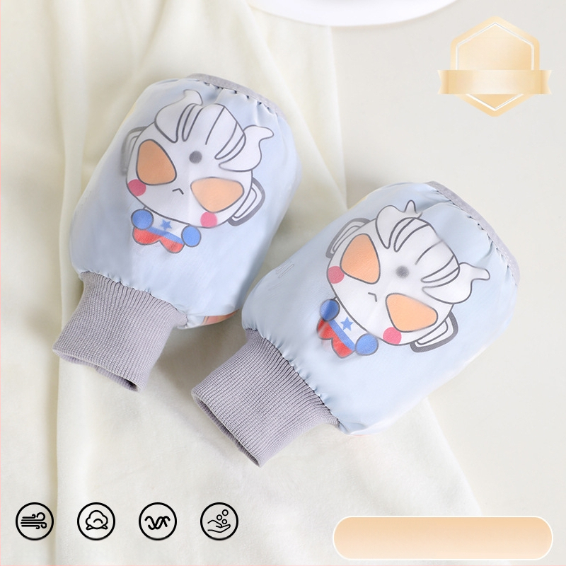 Παιδικό μανίκι γραφής, unisex, με σχέδιο καρτούν, διπλό υδρο-αδιάβροχο και κατά των λεκέδων, Ruiya επίχρισμα, Φθινόπωρο 2025