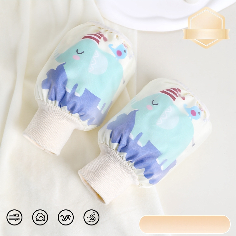 Παιδικό μανίκι γραφής, unisex, με σχέδιο καρτούν, διπλό υδρο-αδιάβροχο και κατά των λεκέδων, Ruiya επίχρισμα, Φθινόπωρο 2025