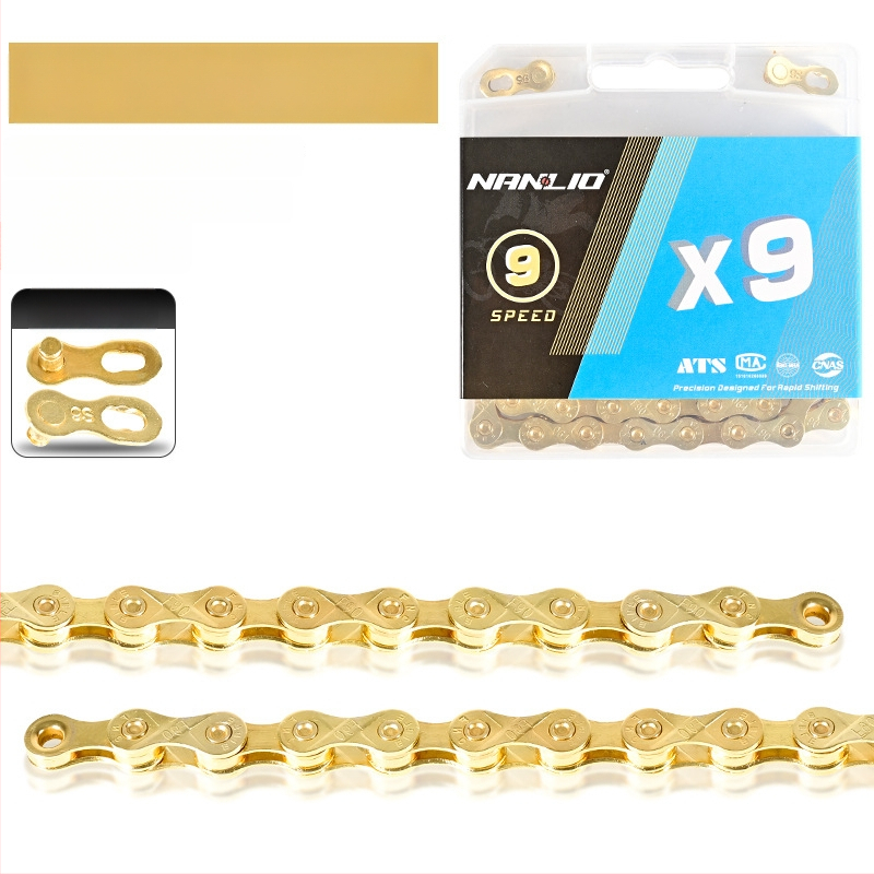 NanLio X12 αλυσίδα ποδηλάτου από ανοξείδωτο ατσάλι για 8–12 ταχύτητες