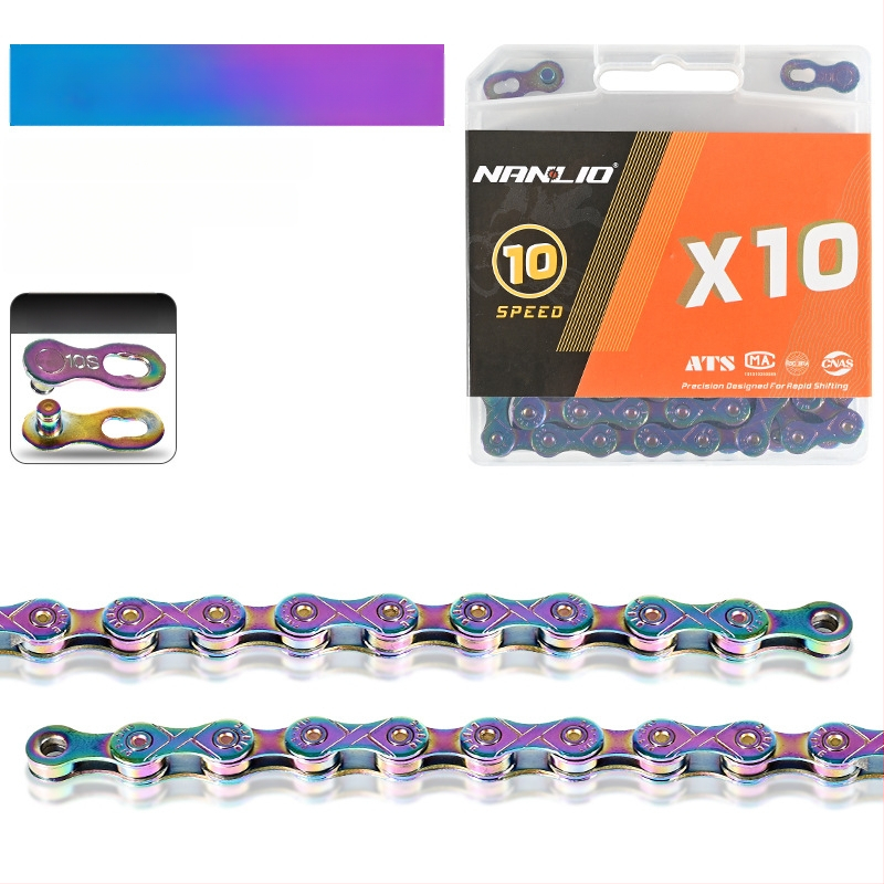 NanLio X12 αλυσίδα ποδηλάτου από ανοξείδωτο ατσάλι για 8–12 ταχύτητες