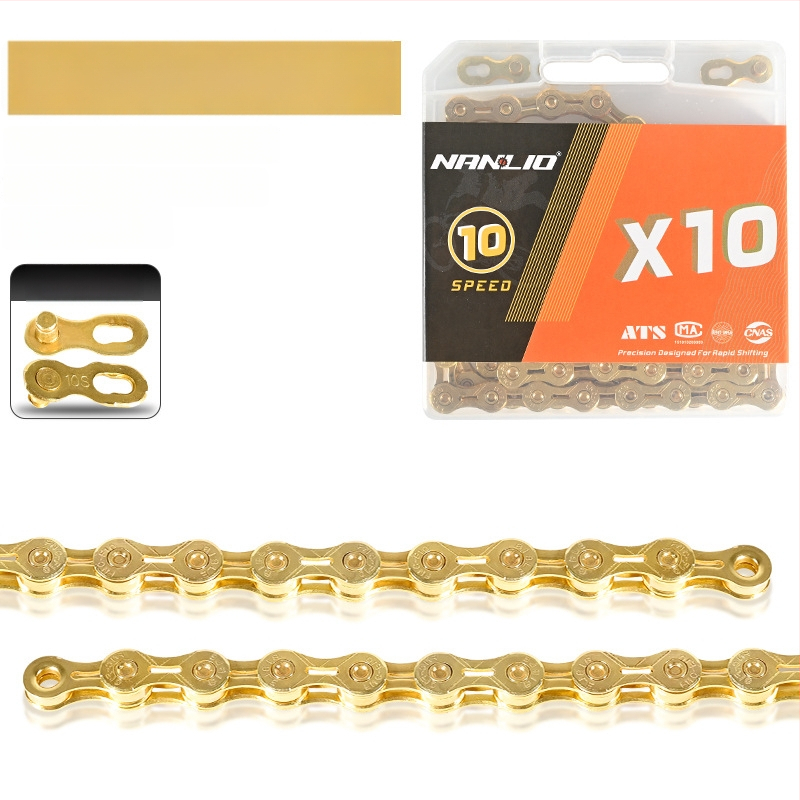 NanLio X12 αλυσίδα ποδηλάτου από ανοξείδωτο ατσάλι για 8–12 ταχύτητες
