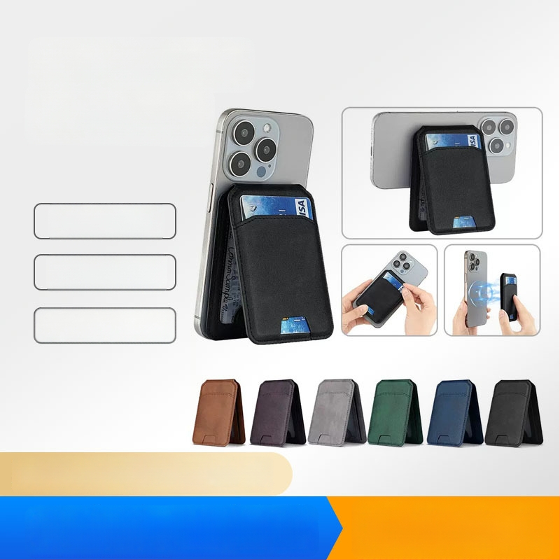 iPhone 16-hoz mágneses szívó kártyatartó – kétoldalas kivitel, modell Magnetic Suction Card Holder-20