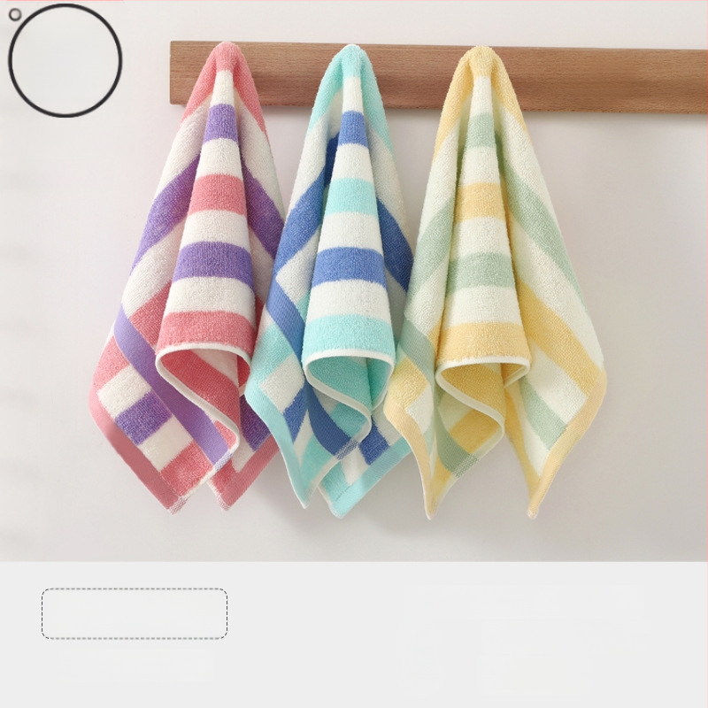 Детска памучна кърпа за лице за бебета, абсорбираща и мека (материал: памук; прежда: 100d; производство: Plain weave; тегло: под 50 g; категория: кърпа/кърпичка за лице)