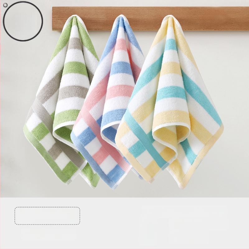 Детска памучна кърпа за лице за бебета, абсорбираща и мека (материал: памук; прежда: 100d; производство: Plain weave; тегло: под 50 g; категория: кърпа/кърпичка за лице)