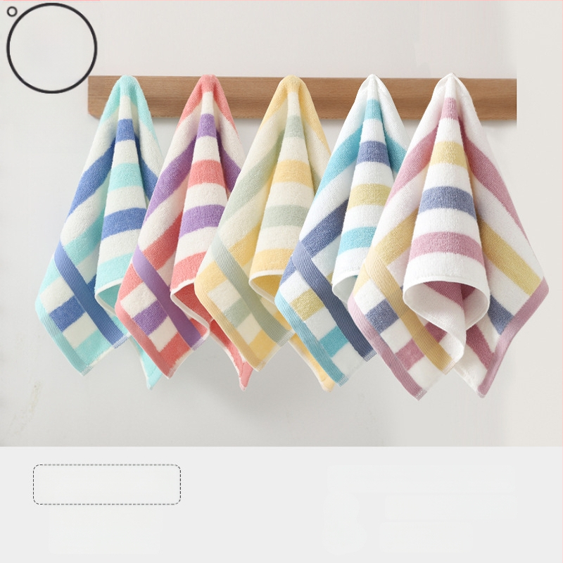 Детска памучна кърпа за лице за бебета, абсорбираща и мека (материал: памук; прежда: 100d; производство: Plain weave; тегло: под 50 g; категория: кърпа/кърпичка за лице)