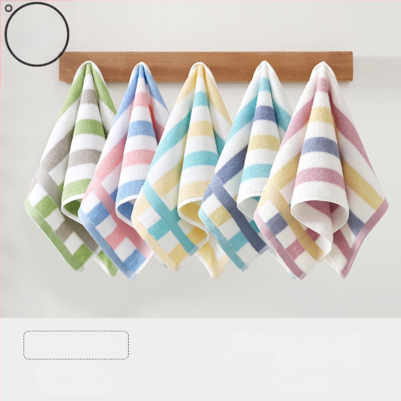 Детска памучна кърпа за лице за бебета, абсорбираща и мека (материал: памук; прежда: 100d; производство: Plain weave; тегло: под 50 g; категория: кърпа/кърпичка за лице)