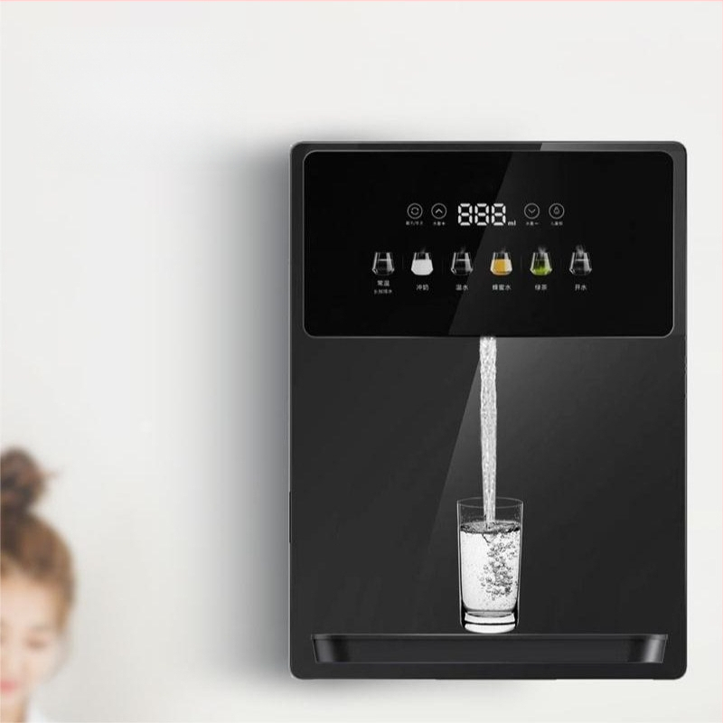 Distribuitor de apă fierbinte și rece cu ieșire dublă, interval de temperatură 5–98°C, capacitate zilnică 24.000