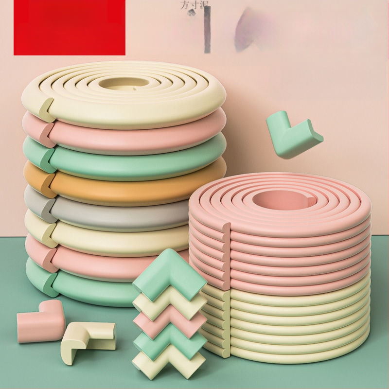 Gyerekeknek való asztal sarokvédő — ragasztómentes, gyermekbiztos, puha élvédő az asztalhoz és a falhoz