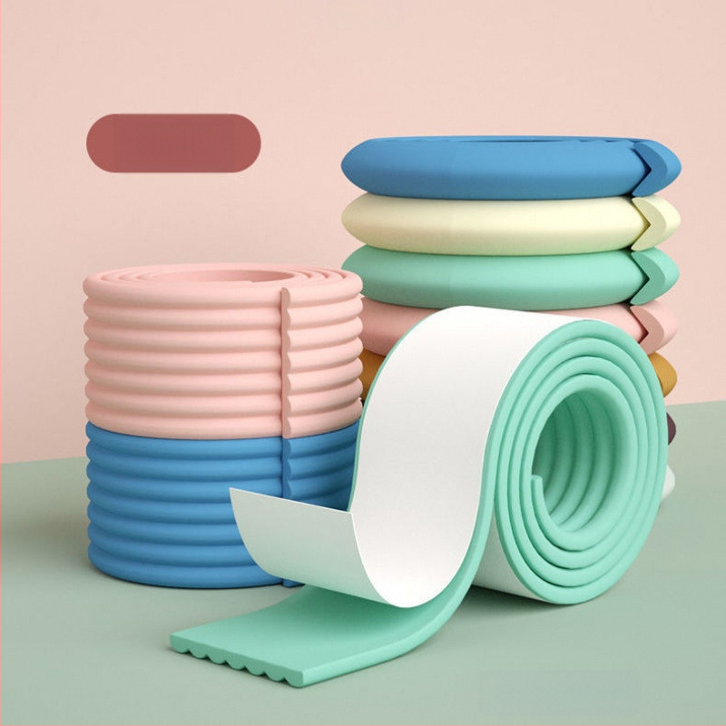 Gyerekeknek való asztal sarokvédő — ragasztómentes, gyermekbiztos, puha élvédő az asztalhoz és a falhoz