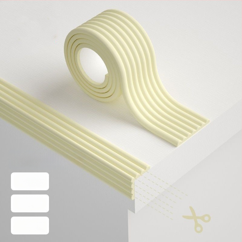 Gyerekeknek való asztal sarokvédő — ragasztómentes, gyermekbiztos, puha élvédő az asztalhoz és a falhoz