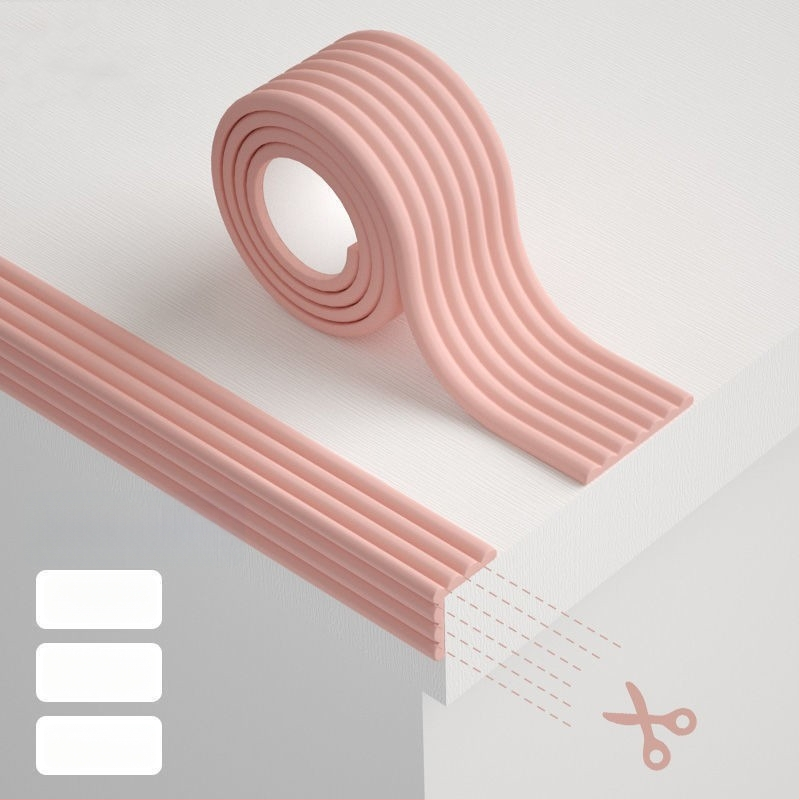 Gyerekeknek való asztal sarokvédő — ragasztómentes, gyermekbiztos, puha élvédő az asztalhoz és a falhoz