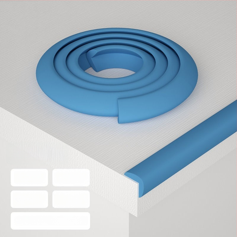 Gyerekeknek való asztal sarokvédő — ragasztómentes, gyermekbiztos, puha élvédő az asztalhoz és a falhoz