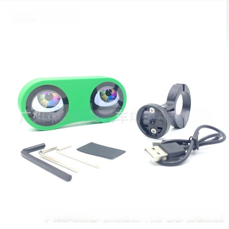 Cyklistické inteligentné zadné svetlo – Oko Diabla, viacnásobné snímky, 5V nabíjanie, ovládanie cez telefón, fotenie a nahrávanie, viaceré režimy, model Bike-2s, 2 zdroje svetla, 200 lm