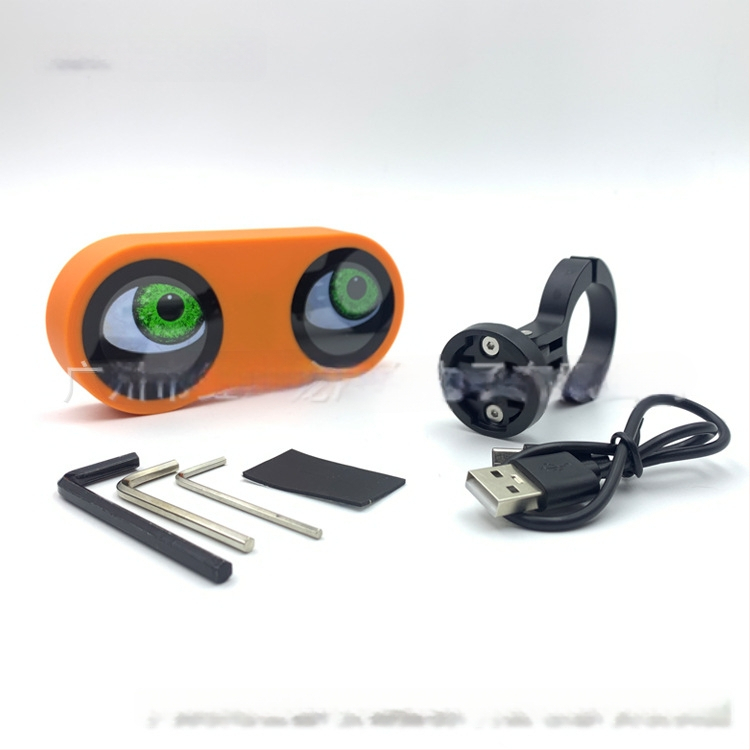 Cyklistické inteligentné zadné svetlo – Oko Diabla, viacnásobné snímky, 5V nabíjanie, ovládanie cez telefón, fotenie a nahrávanie, viaceré režimy, model Bike-2s, 2 zdroje svetla, 200 lm