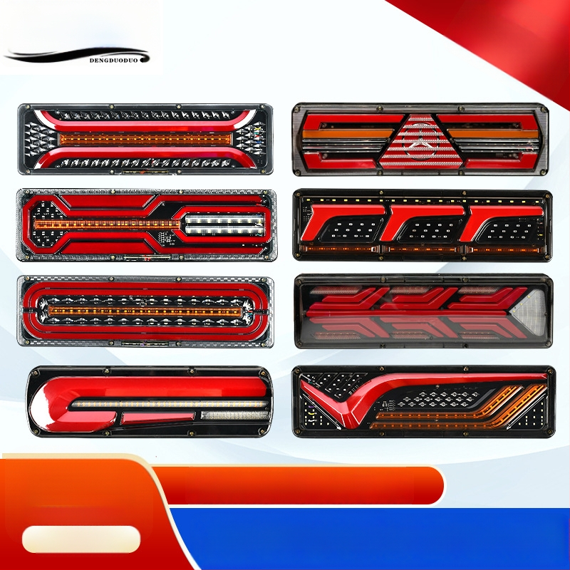 LED zadné svetlo Steyr light guide tail light pre auto, dodávku a nákladné auto | LED svetelný zdroj; Plastové telo; Pre auto, dodávku a nákladné auto; Životnosť 50000h