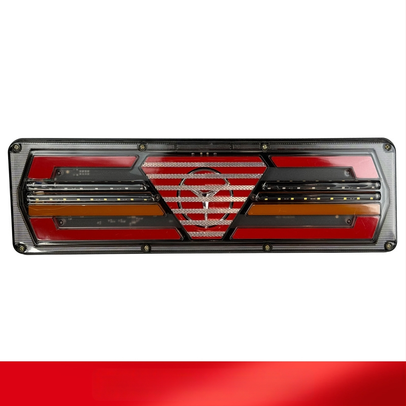 LED zadné svetlo Steyr light guide tail light pre auto, dodávku a nákladné auto | LED svetelný zdroj; Plastové telo; Pre auto, dodávku a nákladné auto; Životnosť 50000h