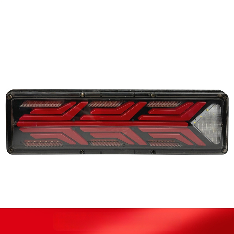 LED zadné svetlo Steyr light guide tail light pre auto, dodávku a nákladné auto | LED svetelný zdroj; Plastové telo; Pre auto, dodávku a nákladné auto; Životnosť 50000h