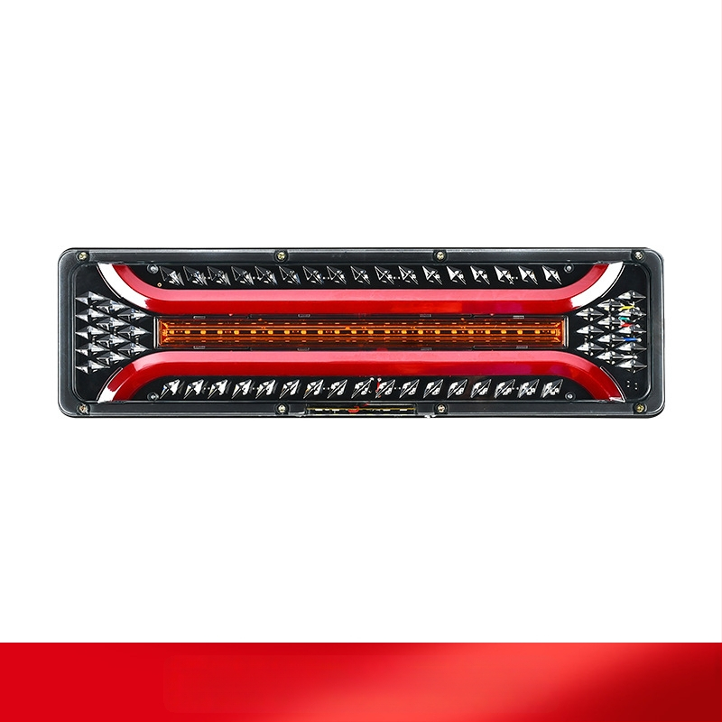 LED zadné svetlo Steyr light guide tail light pre auto, dodávku a nákladné auto | LED svetelný zdroj; Plastové telo; Pre auto, dodávku a nákladné auto; Životnosť 50000h