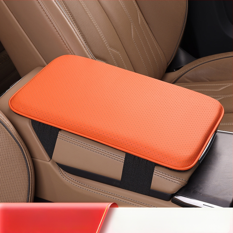 Perne pentru cotiera auto – centru de depozitare, piele; universal; personalizabil