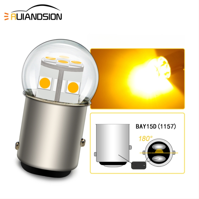 Auto LED svetlo pre smerovanie a cúvacie svetlo, 3030×12 LED, model 1156/1157, 12V, 6W, 6500K