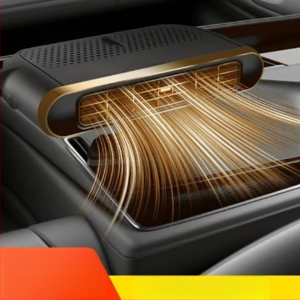 Încălzitor auto 12V/24V, 120W, Model 102, ABS, pentru încălzire, dezghețare și degivrare